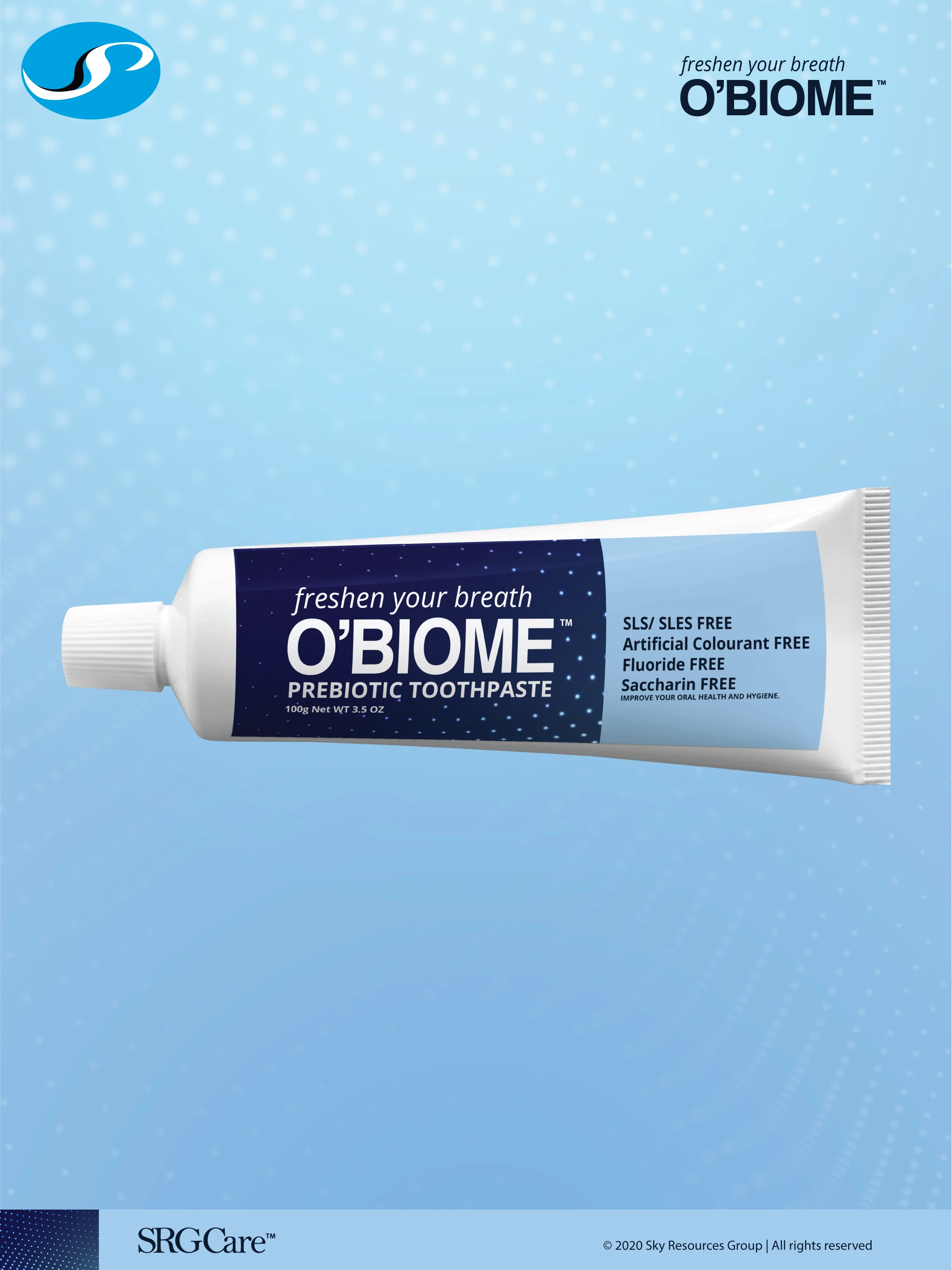 Premium purity Anti-cavity support oral microbiome mint Prebiotic toothpaste with Inulin and xylitol for adult Private la