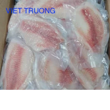 IQF Freezing Bag Tilapia fish Frozen tilapia fish Packaging 1Kilogram Weight per Bag Meat Part Tilapia