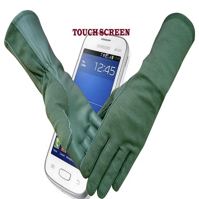 Лучшие Перчатки авиатора Nomex для сенсорного экрана