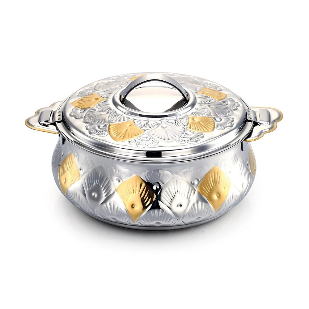 Best Selling Ajanta Hot Pot With Nakshi And Gold Hotpot Bulk Manufacturer Supplier From India