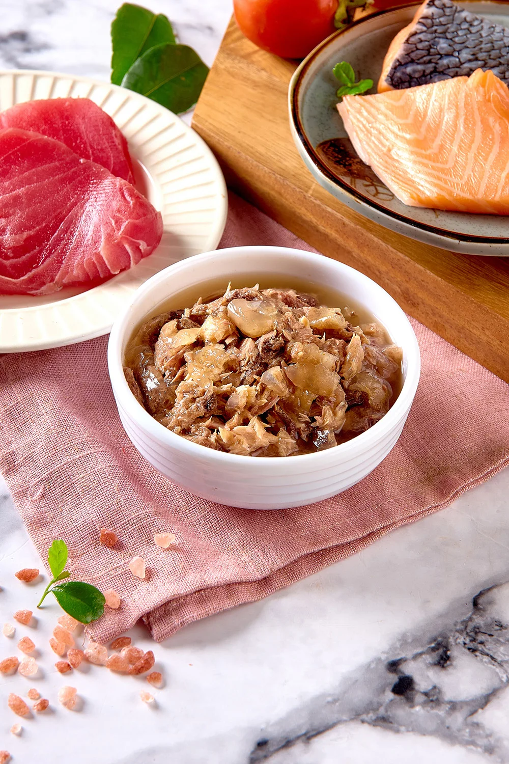 Atlas Cat Can Tuna with Salmon in jelly - Hot Price with Top Selling Cat Wet Food for Kitten Premium Pet Food Product