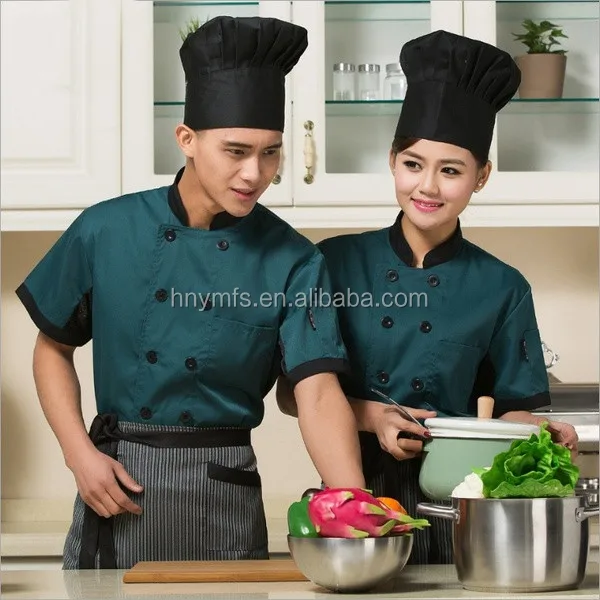 
Professional Restaurant Uniform Shirt Design Chef Uniform 