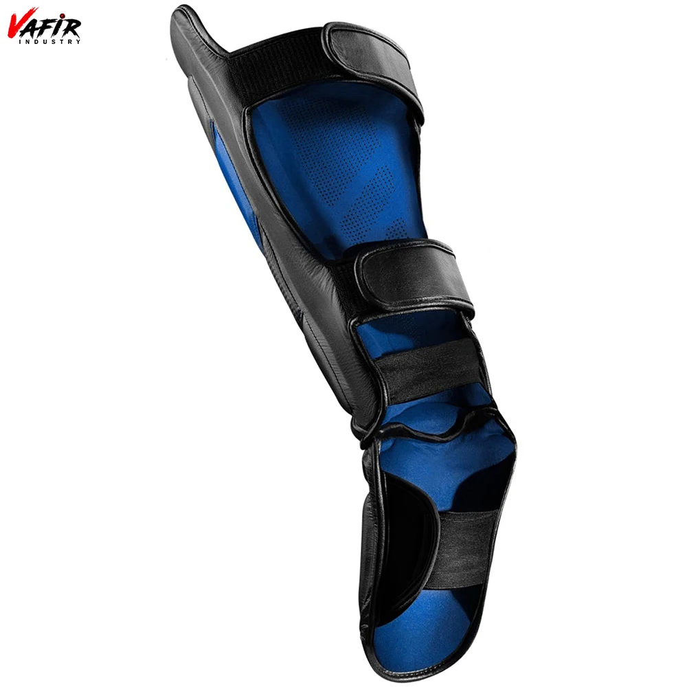 Shin Instep Thai Muay Guards MMA Pads Boxing Kickboxing Leg Foot Kick Custom Made MMA Muay Thai Shin Pad