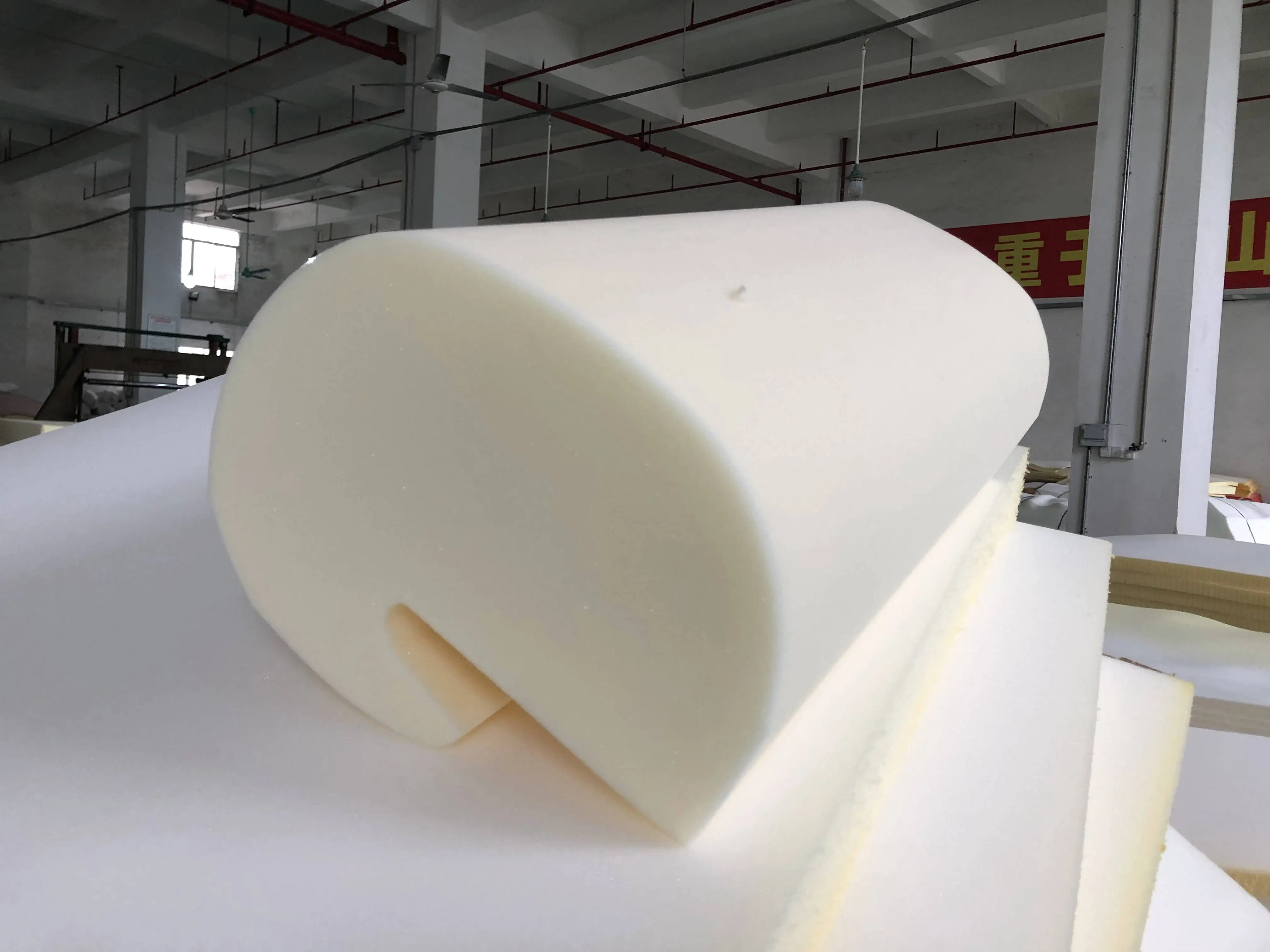 Hot wholesale polyurethane foam panels price high density jumbo block and customer say products are much better than the picture