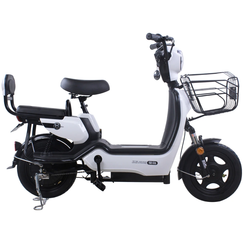 350W 500W brushless motor 48V 20AH electric scooter bicycle bike with remote control key