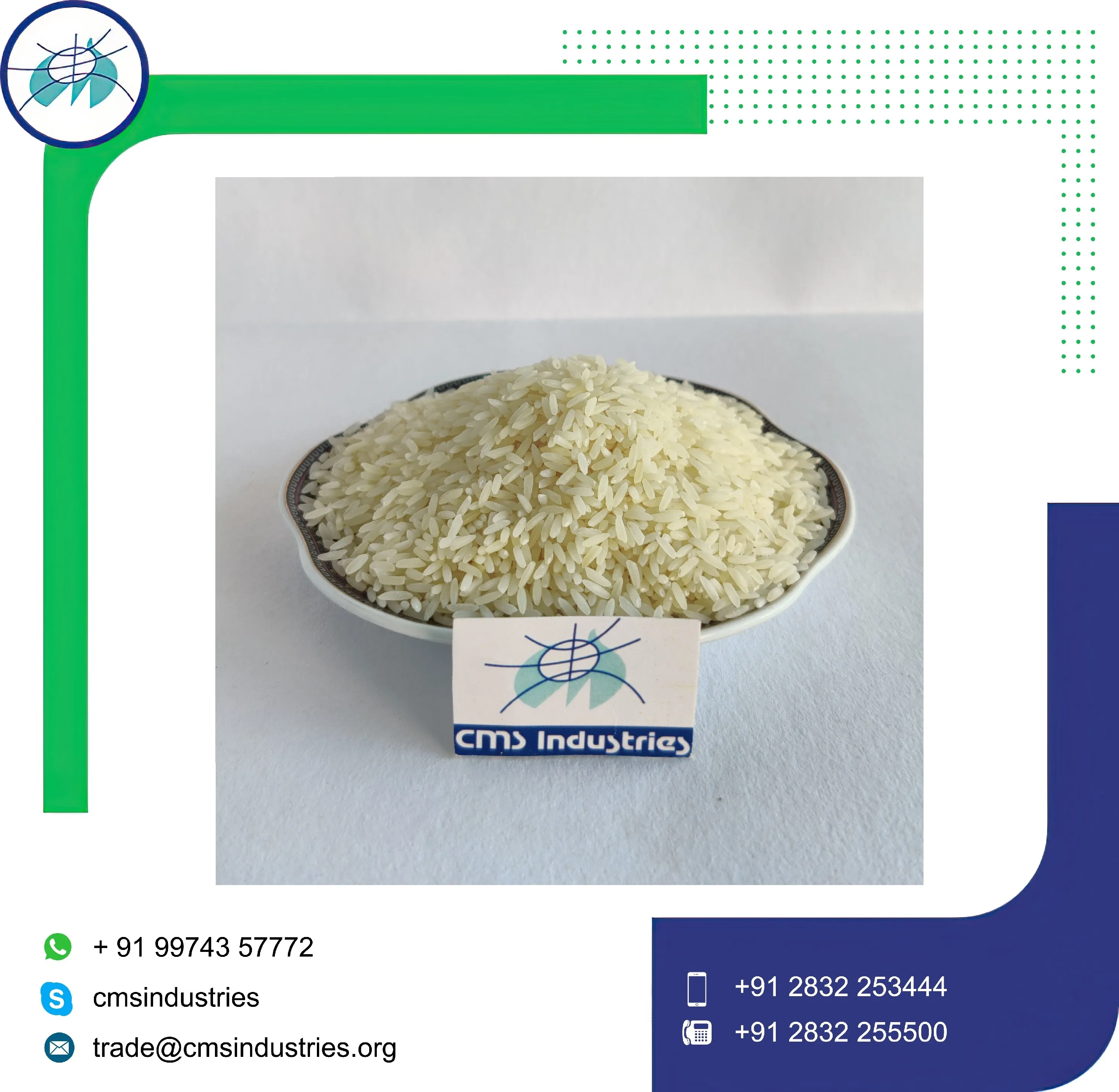 Индийский белый рис высшего качества 5%