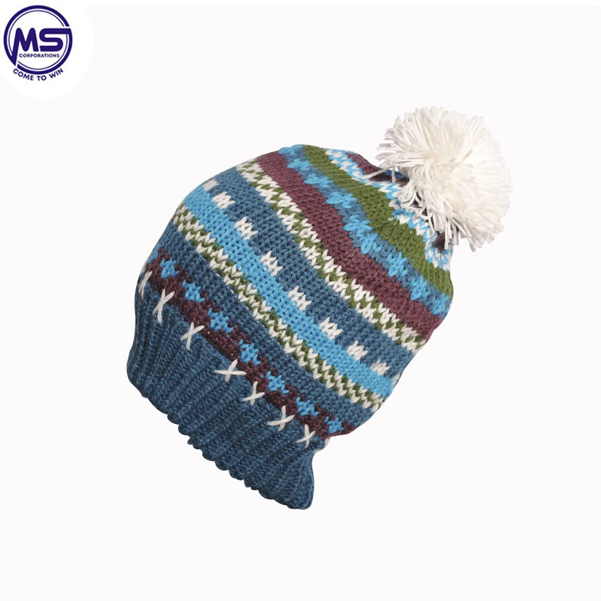 Knits Manufacturers Wholesale Premium Quality Acrylic Knitted Hats ,many colors Fisherman Beanie Cap