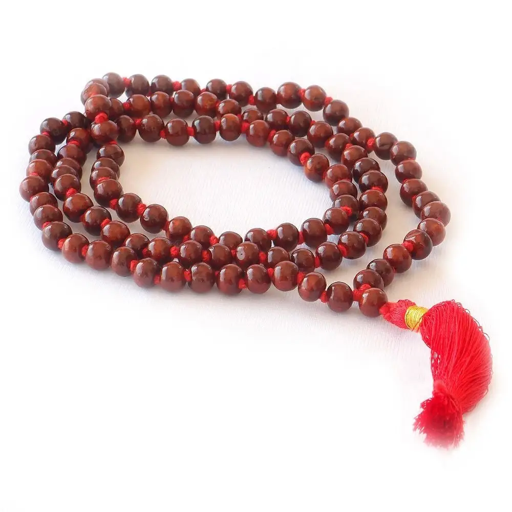 Saffron Radha-Krishna Mala Bag