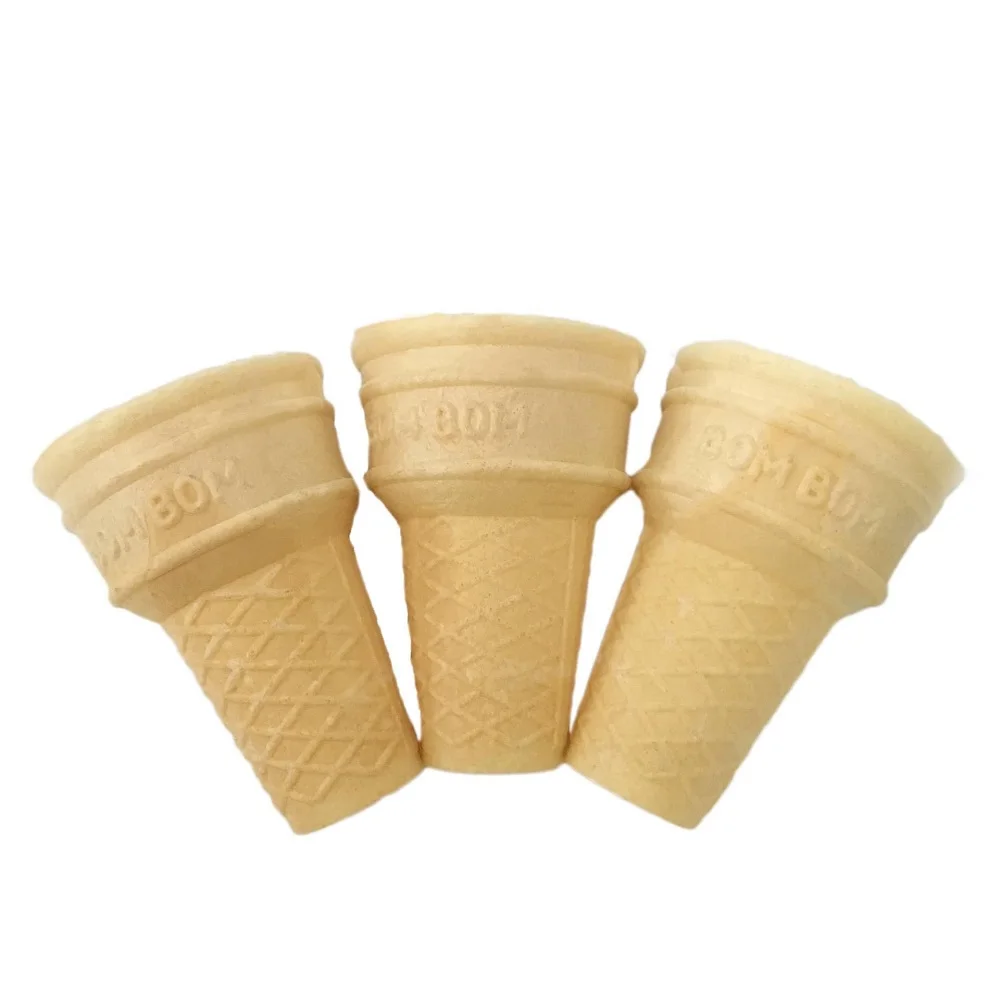 
Yummy Ice Cream Flare Top Cone DVA0003 Manufacturer High Brand Good Quality Product Hot Sell Waffle Cone 
