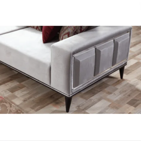 Suphi Roma Collection Hotsale Sofa Set Living Room Furniture  Modular Design Beige Chesterfield Top Quality With Best Price