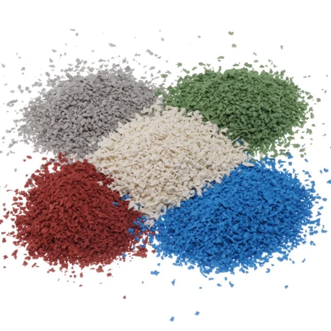 Crumb EPDM Rubber Scrap Rubber Granules For  Making Running Tracks