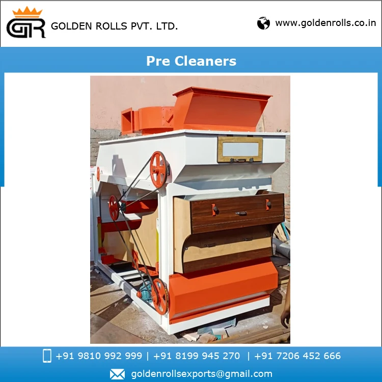 Removing Extra-Large Impurities from Grain/Raw Paddy Pre Cleaning Machine at Low Market Price