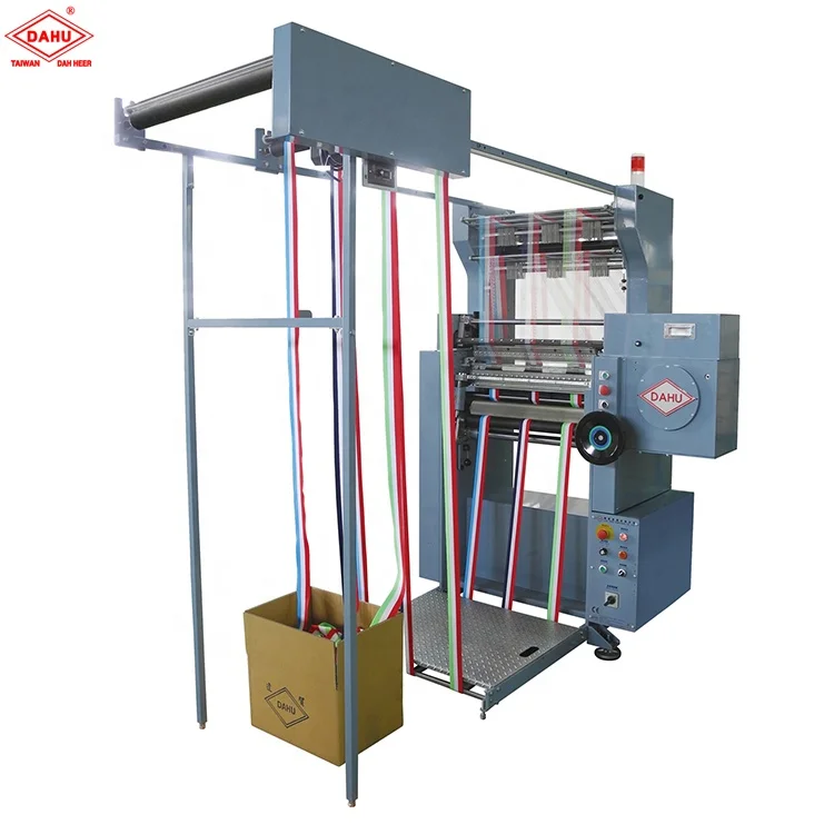 
DAHU HIGH SPEED DOUBLE NEEDLE BED RASCHEL MACHINE FOR COLOR TAPE 