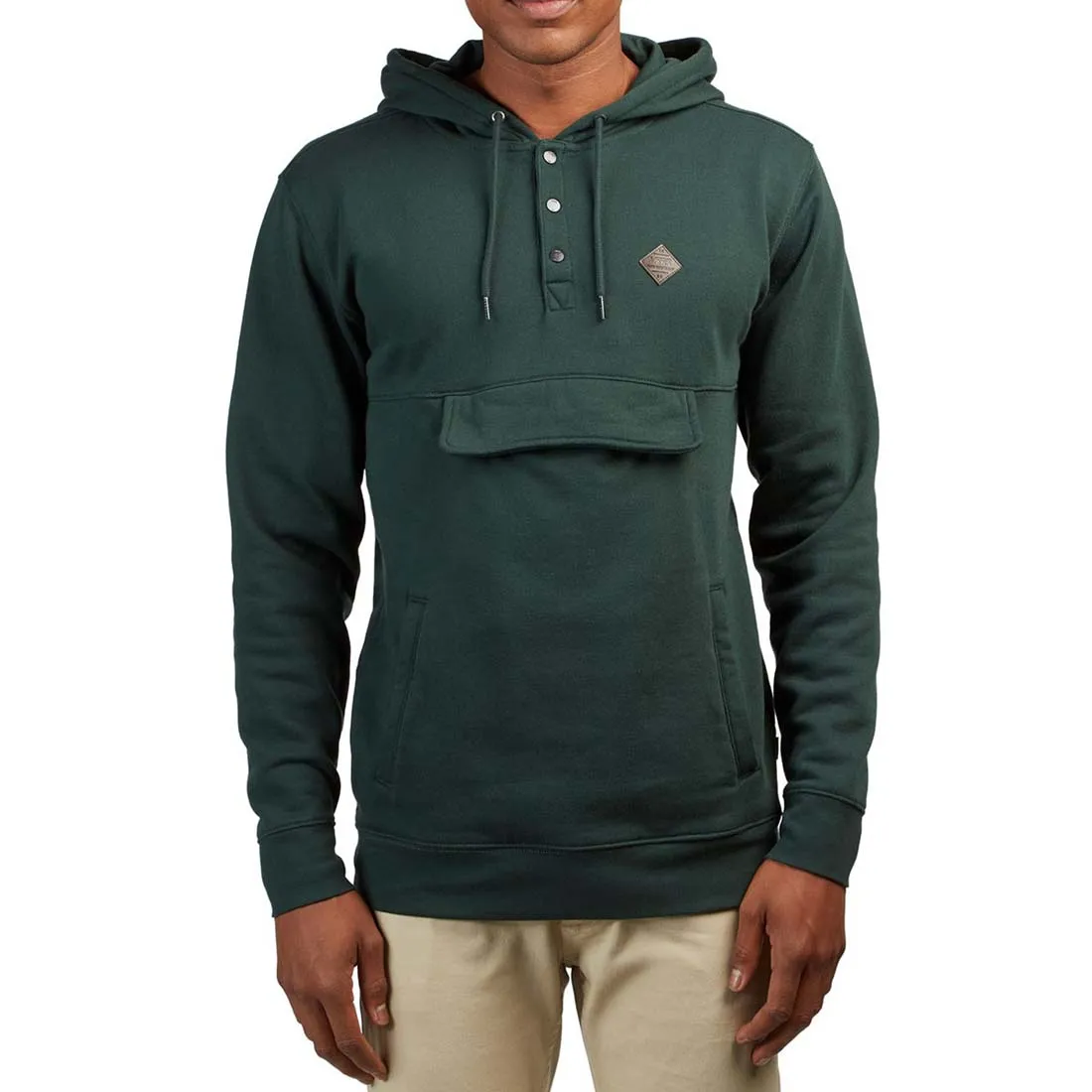 Мужская зимняя куртка-пуховик с капюшоном