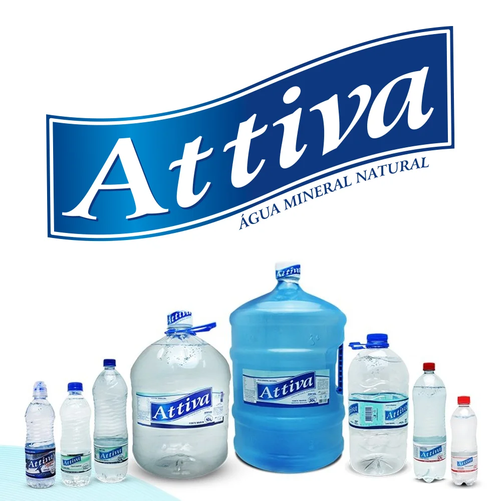 Mineral Water Attiva Drinking Water Healthy Drink pH 7.79 Low Sodium OEM Beverage Private Label 510 ml