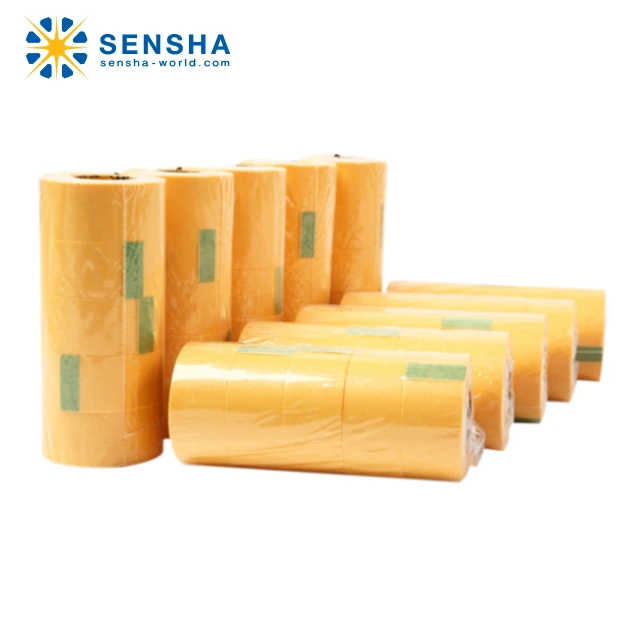 yellow MASKING TAPE 24mm for polishing and coating by SENSHA