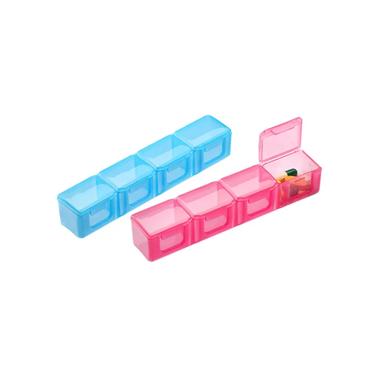 Portable Medicine Vitamin Case Box Boxes