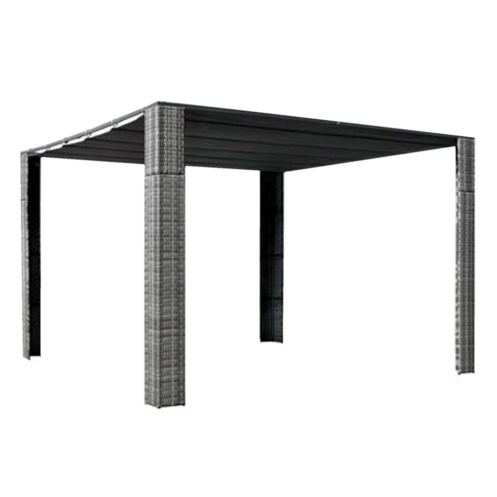 high quality aluminium frame rattan outdoor gazebo tents modern luxury patio gazebo pavilions patio garden furniture