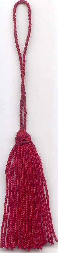 Кисточки от производителя для украшения сумок 6 дюймов Фиолетовый индийский бриллиант