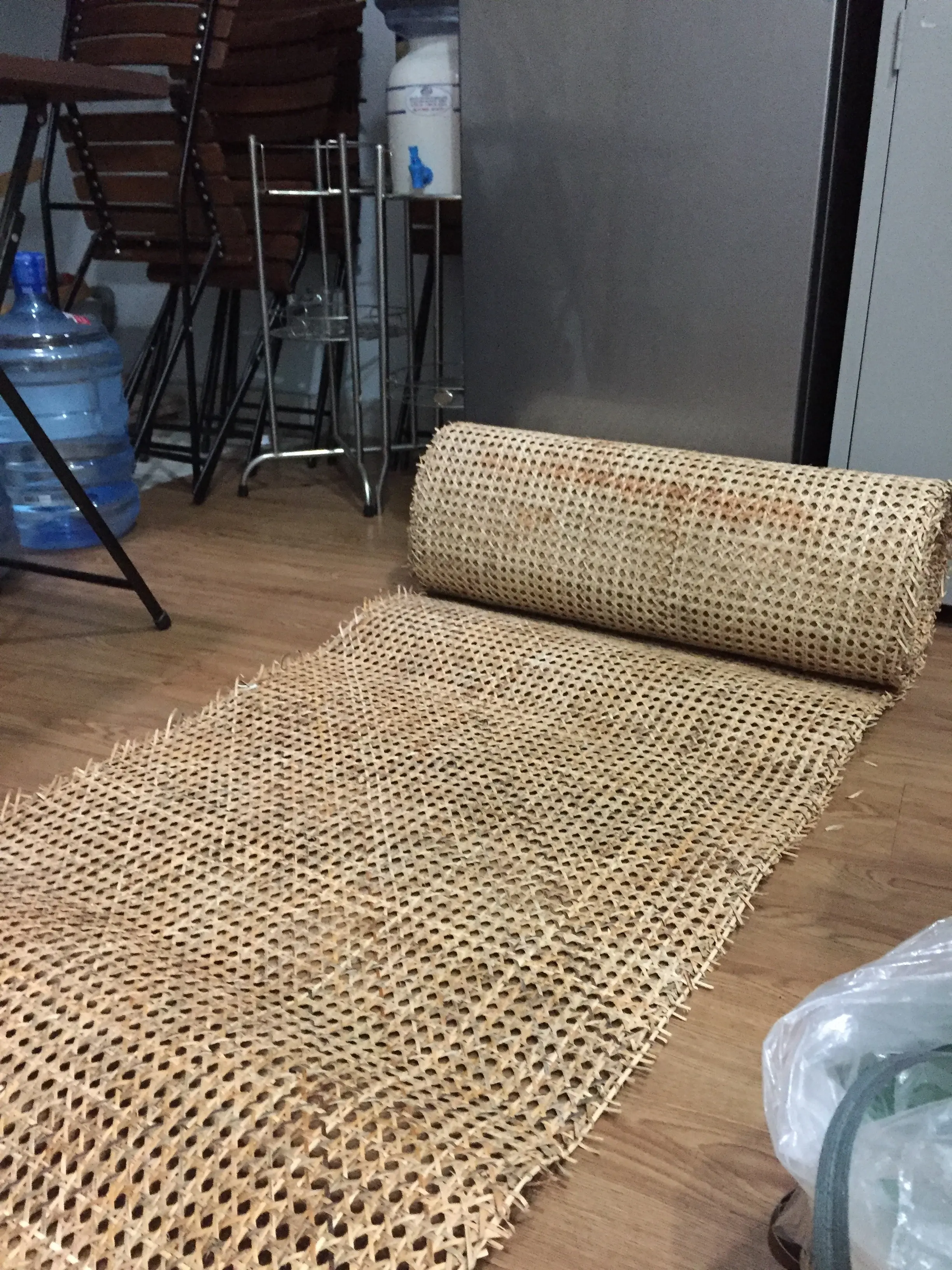 100% Natural Rattan Webbing roll / Mesh Rattan Cane Webbing with High Quality Low Price