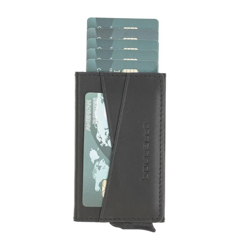 2021 Hot Selling RFID Blocker Feature  Genuine Leather Cardholder