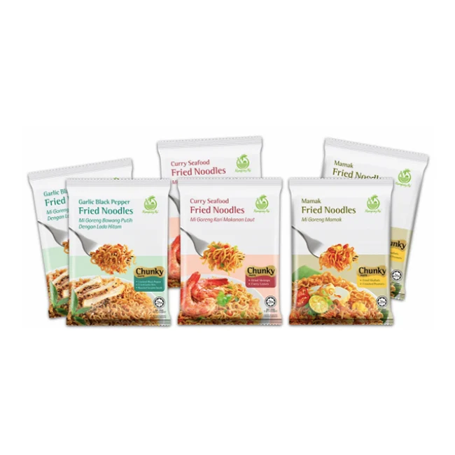 Wholesale Malaysian Flavor Mamak Fried Noodles Traditional Mee Goreng Halal Quality Instant Noodles Best In Town