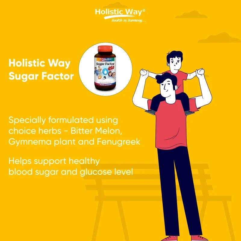 
Improve Overall Health Top Grade Holistic Way Sugar Factor (60 Vegetarian Capsules) From New Zealand 
