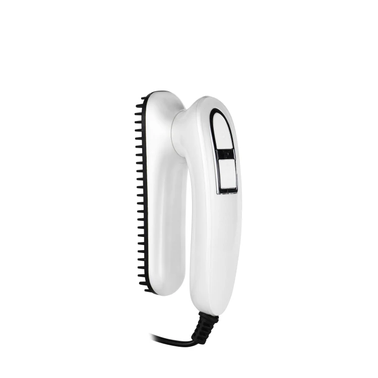 beard straightening comb Foldable handle switch beard straightener for men OEM/ODM