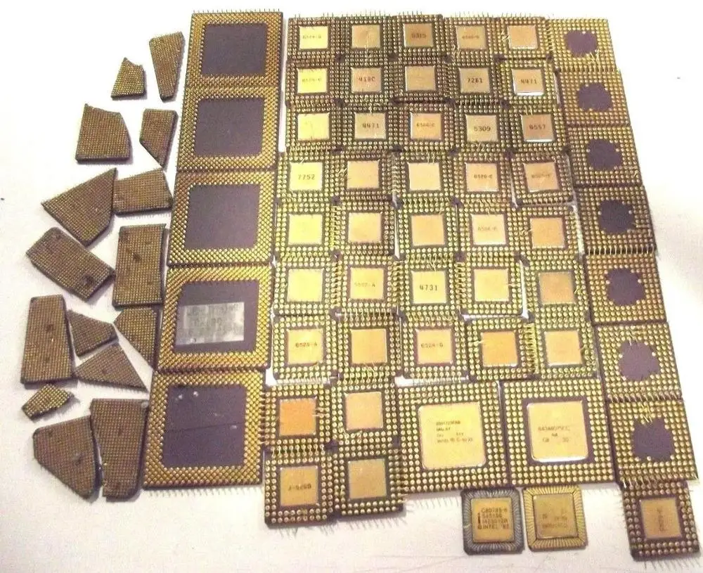 High quality Pentium pro gold ceramic cpu scrap CPU Processor Scrap with Gold Pins