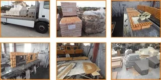 100% Charcoal and Firewood Type Natural Stone Made Barbecue Grill from Top Listed Supplier