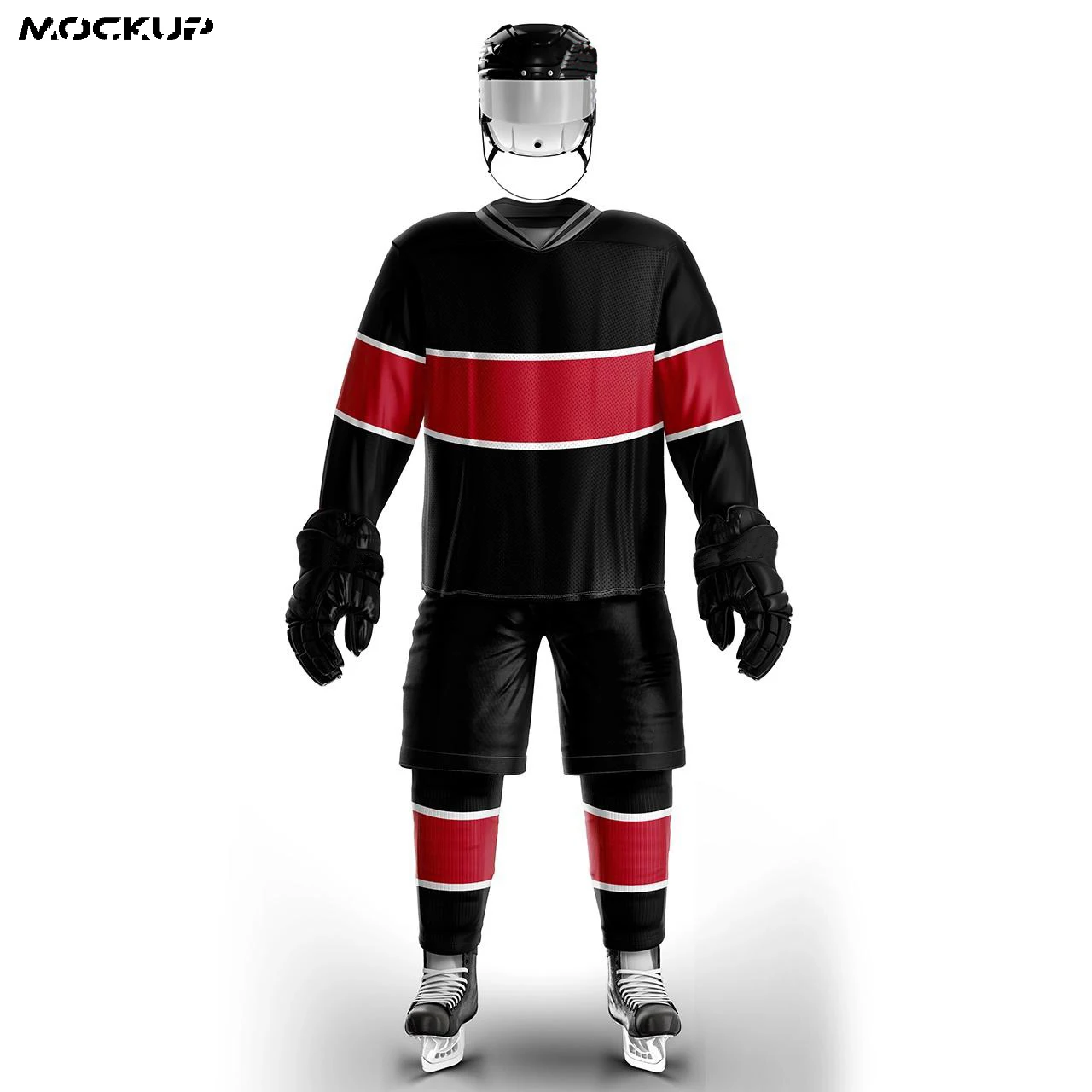 Street Wear Men Custom Made Sublimation breathable fabric ice hockey  High Quality Printed uniforms
