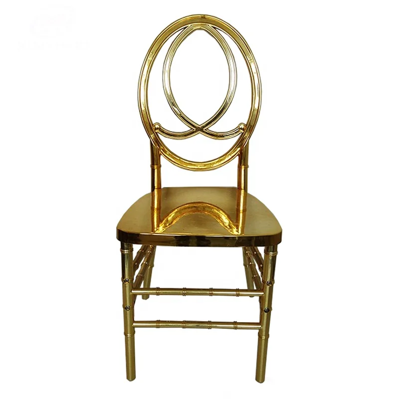 Beautiful design customized modern stacking phoenix stacking wedding chair