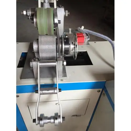 Long chain zipper winding machine