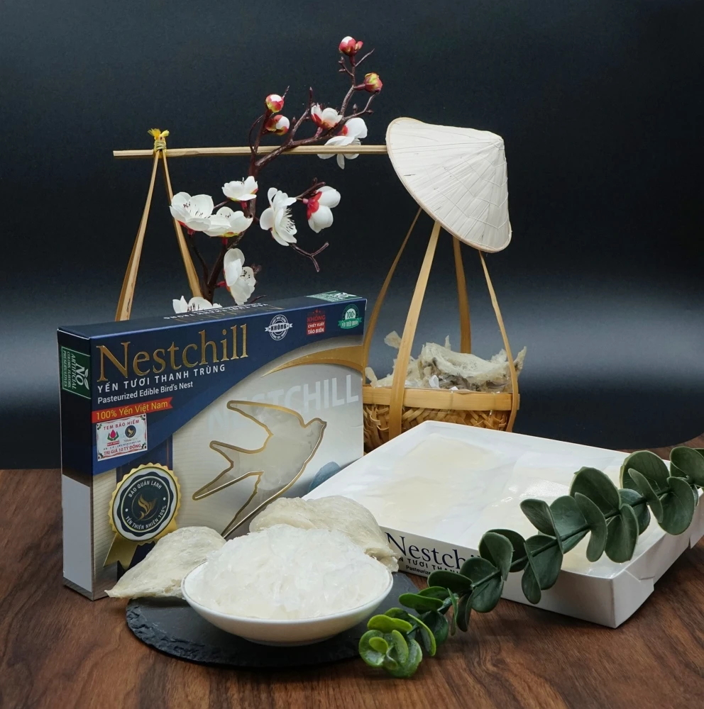 Птичье гнездо NESTFRESH смешанное с ромашкой и шафраном