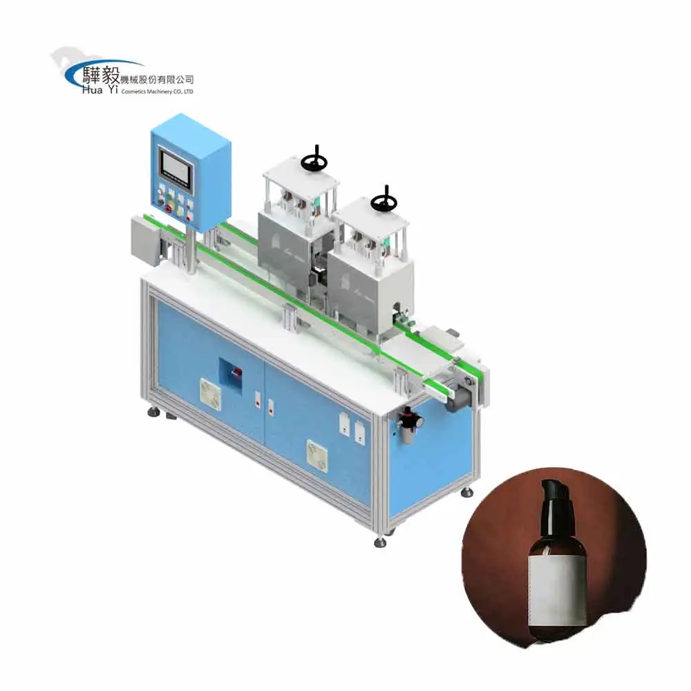 Высококачественные укупорочные машины для бутылок с лосьоном