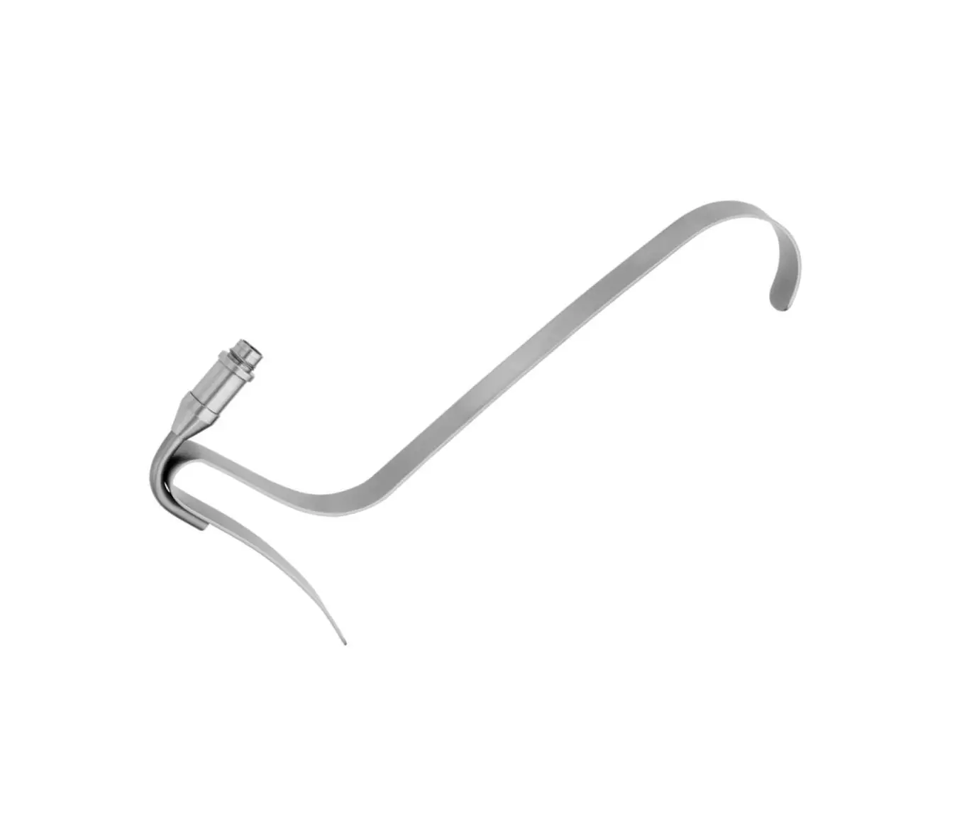 Plastic Surgery Instrument Freeman Flap Retractor With Fiber Optic Guide Light 20cm 12mm 25mm Stainless Steel CE Approved