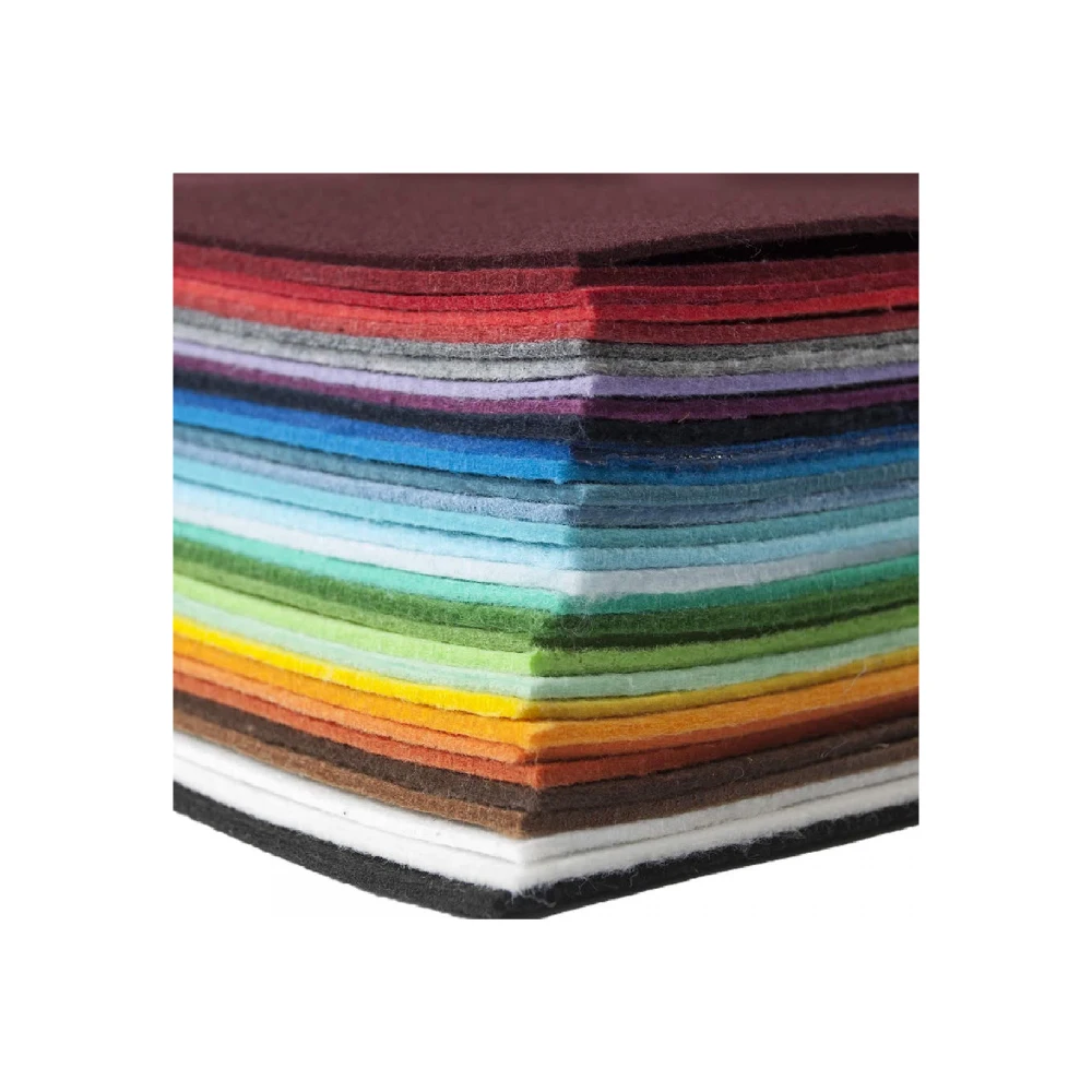 
Best Quality - Colored Hobby Felt Nonwoven Needlepundched Polyester Felt 