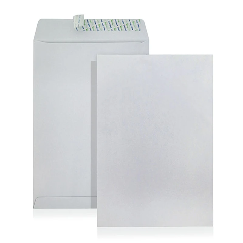 100gsm white 380x255mm Pocket Envelope with Peel & Seal malaysia manufacturer, PEFC Certified