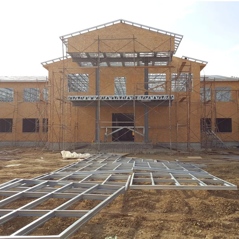 FAST Production and DURABLE Light Steel Public Buildings