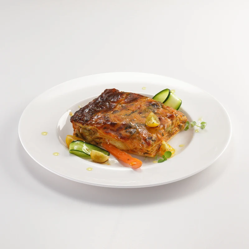 Высшее качество | Вегетарианская лазанья Сделано в Италии кг. 0300 1 сервировка На