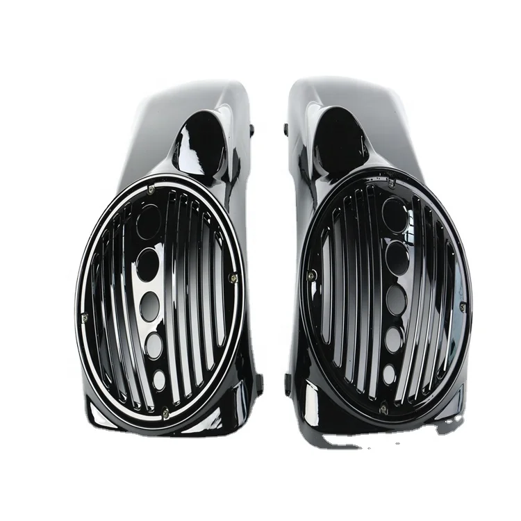 8 Inch 8x8 Speaker Lids For Harley Davidson 1993-2013 Touring Hard Saddlebag lid saddle bag cover