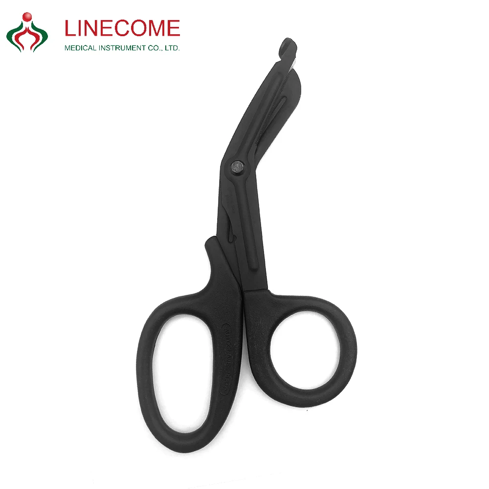
Medical Gauze Bandage Stainless Steel Scissors Shears Outdoors Multi Emergency Emergency Trauma Small LCLY521C 