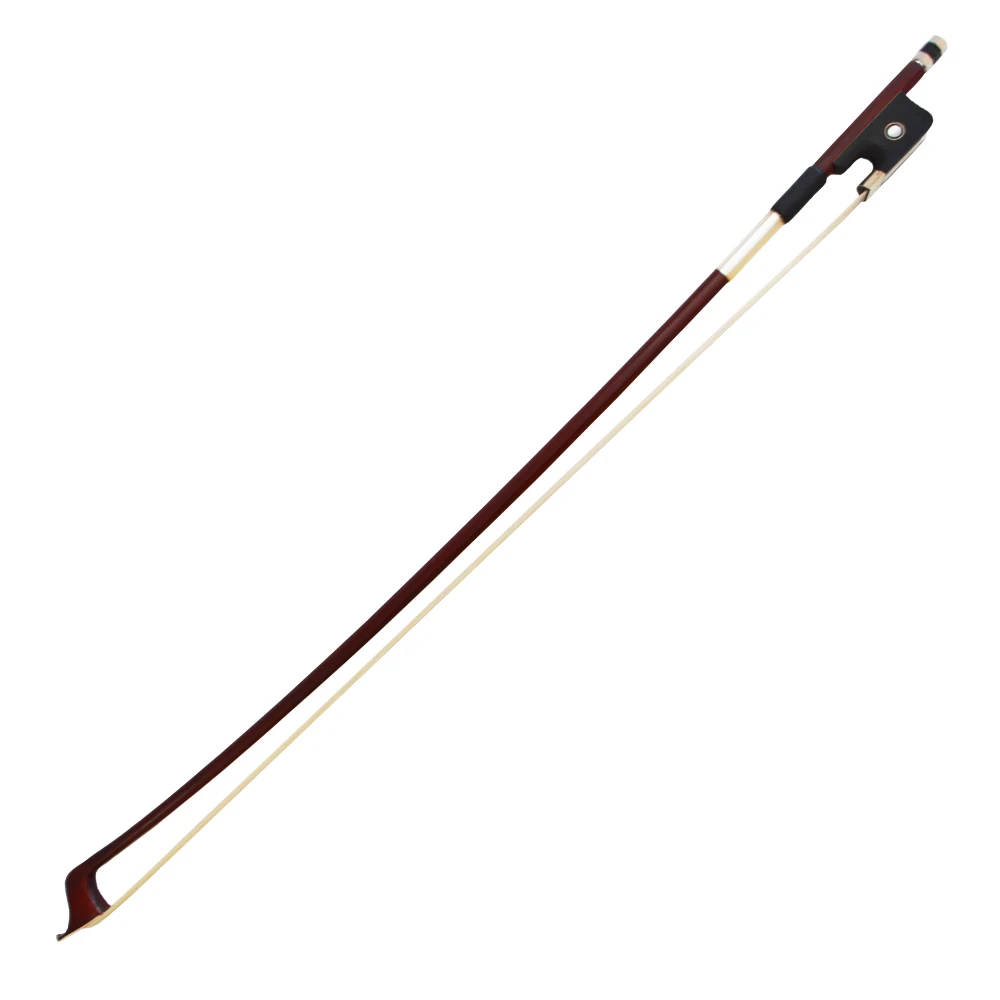 Forenza Cello Bow for 4/4, 3/4, 1/2, 1/4, 1/8 Size Cello Instrument Bow with Natural Horse Hair and Ebony Frog