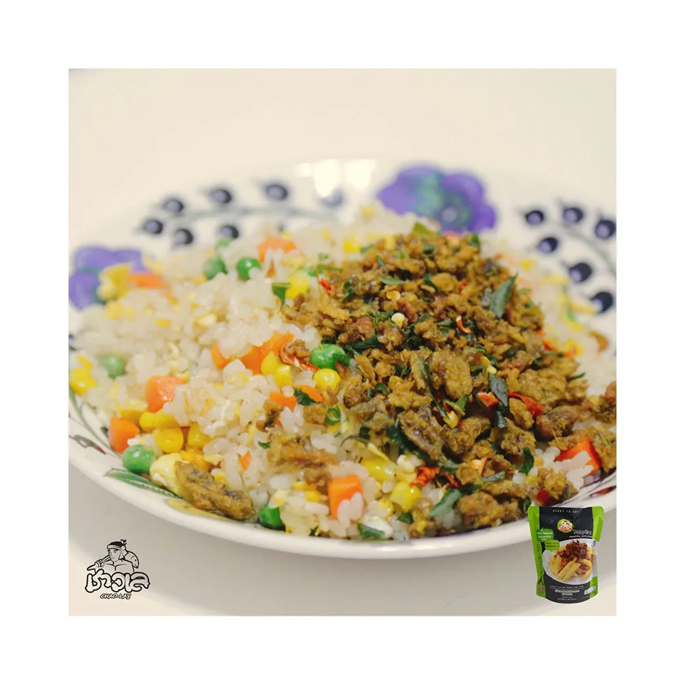 Healthy Fish Bits with Green Curry Best as a topping for rice, salad, sandwich, noodle or spaghetti