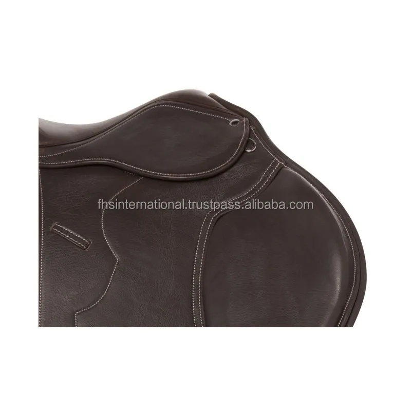 Best Quality - Jumping Horse Saddle - Plastic Tree - Fully Covered with Soft Leather