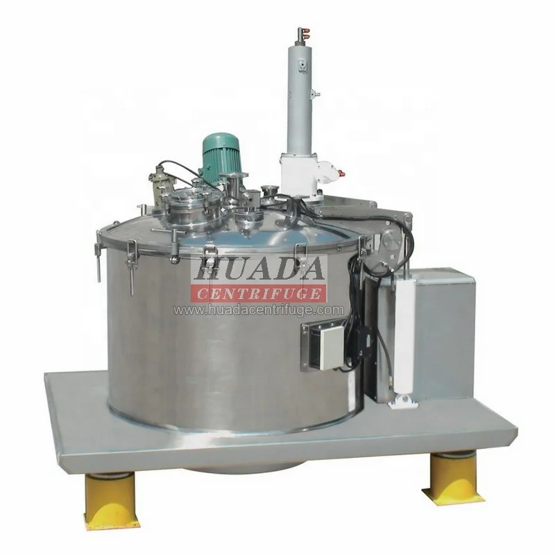LGZ Vertical Bottom Discharge Scraper Centrifuges used for Sodium carbonate monohydrate