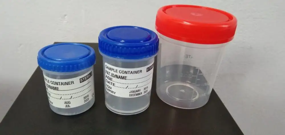 
urine cup Urine Container (Sterilized) 10ml, 20ml, 30ml, 50ml, 120mL.