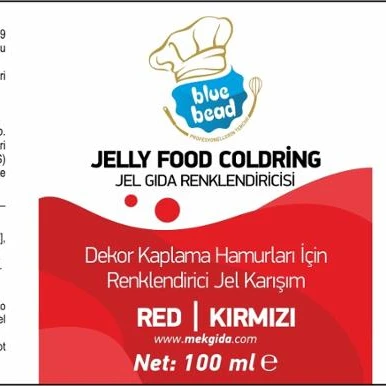 RED JELLY FOOD COLORING