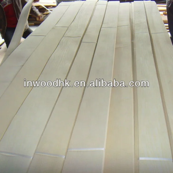 Quarter Cut Natural Ash Wood Veneer for Plywood and Cabinet
