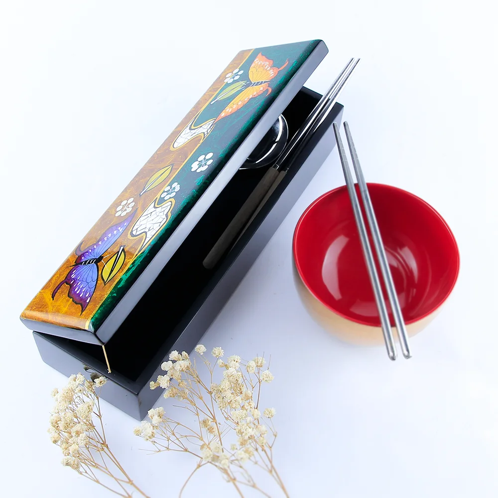 Cheap Price Handmade Glossy Lacquer Wooden Box Rectangle Shape Storage Box FOR Small Gift